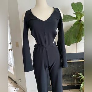 Fredricks of Hollywood cold shoulder jumpsuit